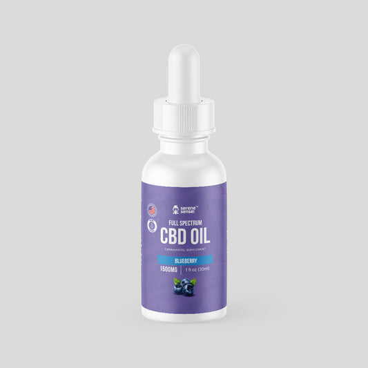 Full Spectrum CBD Oil - Blueberry