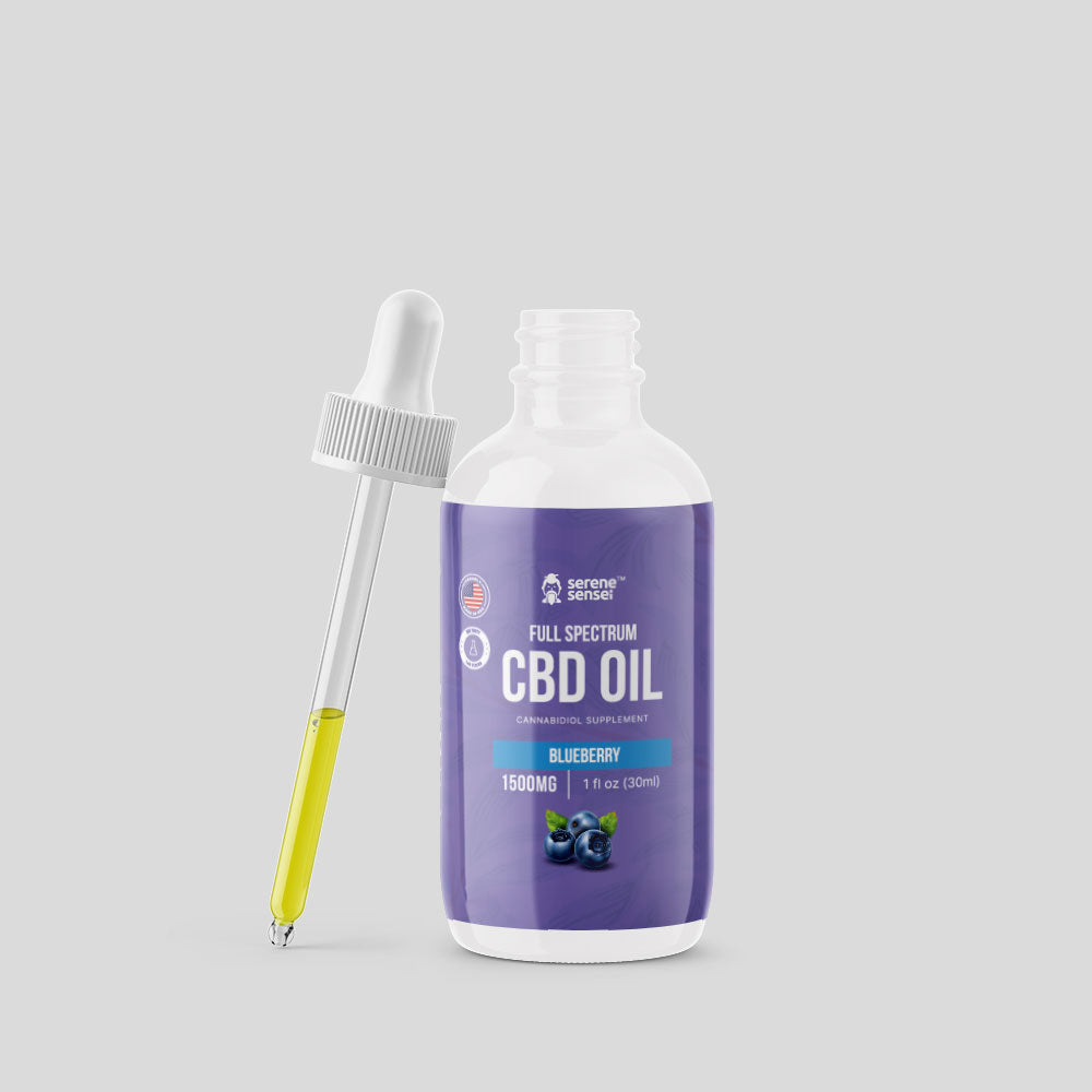 Full Spectrum CBD Oil - Blueberry