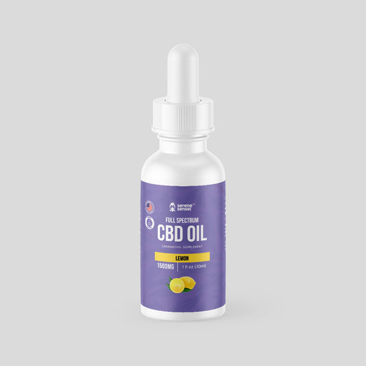Full Spectrum CBD Oil - Lemon